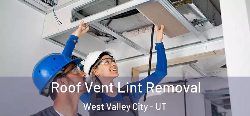  Roof Vent Lint Removal West Valley City - UT